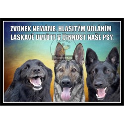 Tabulka ZVONEK NEMÁME