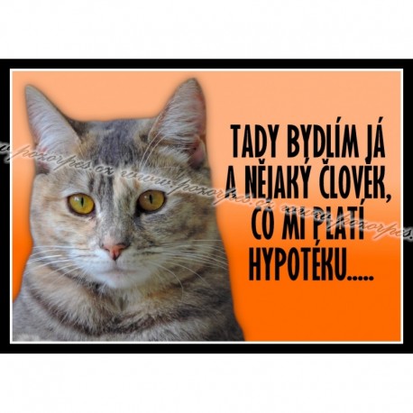 Tabulka HYPOTÉKA kočka 2, univ.