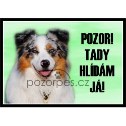 Tabulka Australský ovčák - hliník