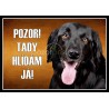 Tabulka Hovawart /černý/ - hliník