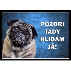 Tabulka Mops - hliník