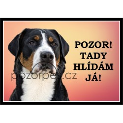 Velký švýcarský salašnický pes - hliník