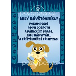 Tabulka DOBROTA A ŠNAPS - hliník