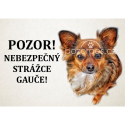 Tabulka STRÁŽCE GAUČE hliník