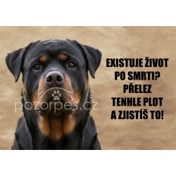 Tabulka EXISTUJE ŽIVOT PO SMRTI? hliník
