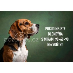 Tabulka BLONDÝNA 60-90-60 hliník