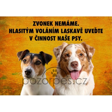 Tabulka ZVONEK NEMÁME