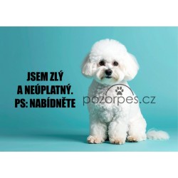 Tabulka NEÚPLATNÝ PES