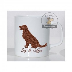 Hrnek bílý - DOG & COFFEE