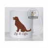 Hrnek bílý - DOG & COFFEE
