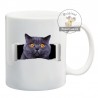 Hrneček bílý "Crazy cat"