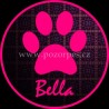 BELLA - Samolepka na auto 3ks