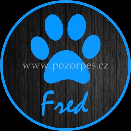 FRED - Samolepka na auto 3ks
