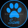 SAM - Samolepka na auto 3ks